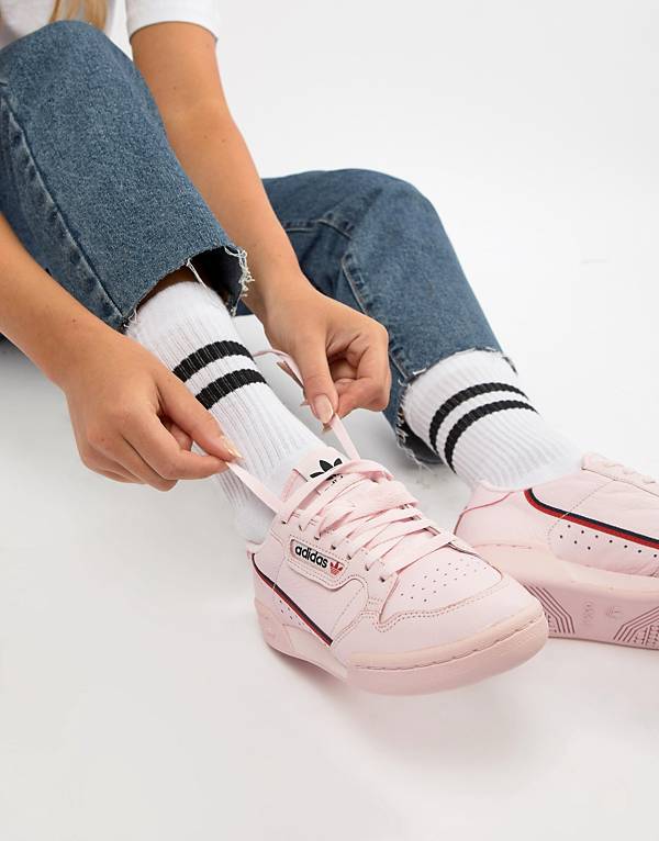 Adidas Originals 80’s in Pink Sneakers